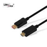 Кабель LANSTAR DisplayPort 1.4 to HDMI 2.0 4K UHD