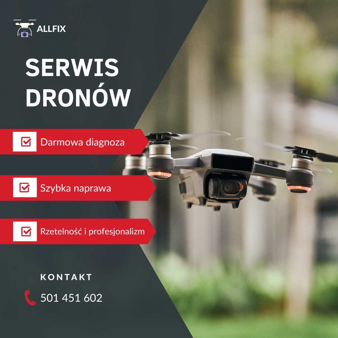 Serwis Naprawa dronów DJI