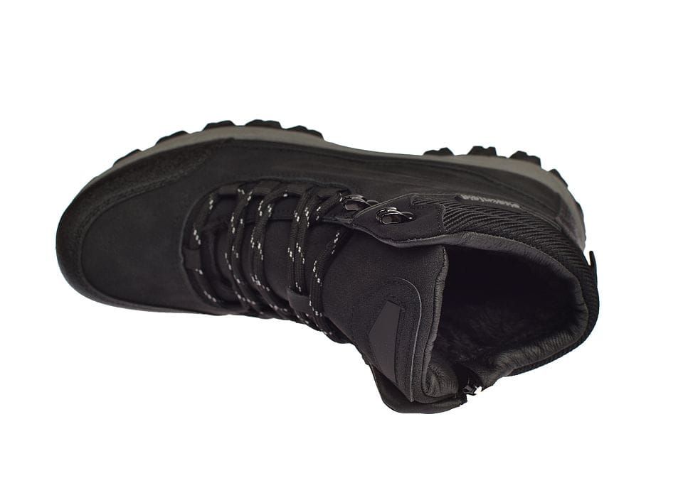 Buty trekkingowe ocieplane trapery męskie wysokie 595 bk roz. 46