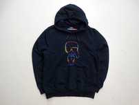 Karl Lagerfeld bluza hoddie z kapturem z logo XL
