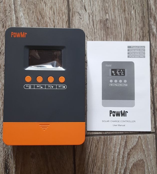 Контролер заряду для сонячних батарей PowMr MPPT POW-M45-PRO 12/24V