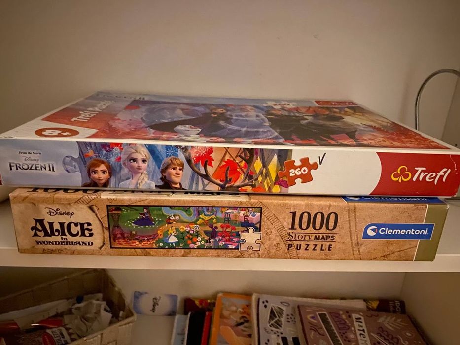 Puzzle są zbierane po 1 raz