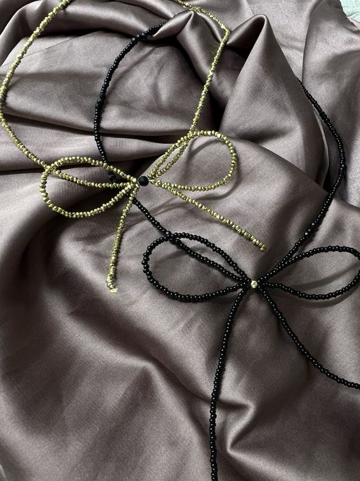 Колье з бантиком