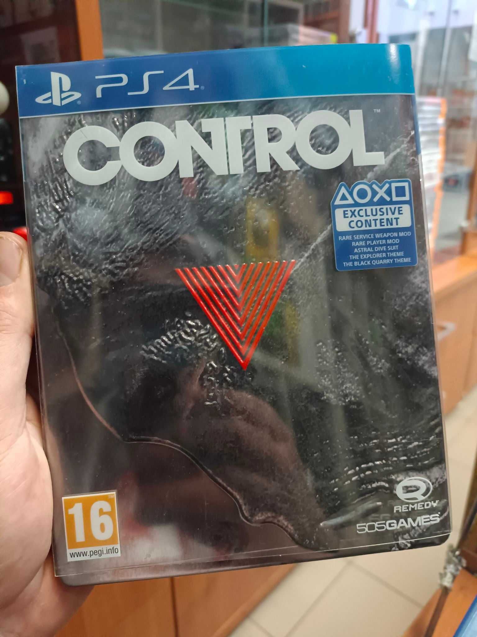 Control PS4 PS5 Steelbook Unikat Sklep Wysyłka Wymiana PL