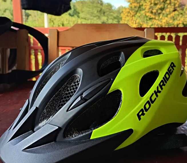 Kask rowerowy dla dzieci Rockrider MTB, Rozmiar S