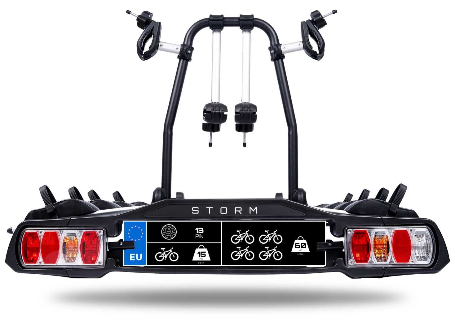 Bagażnik rowerowy na hak Storm 4 (13-pin) Platforma rowerowa Veturo 4