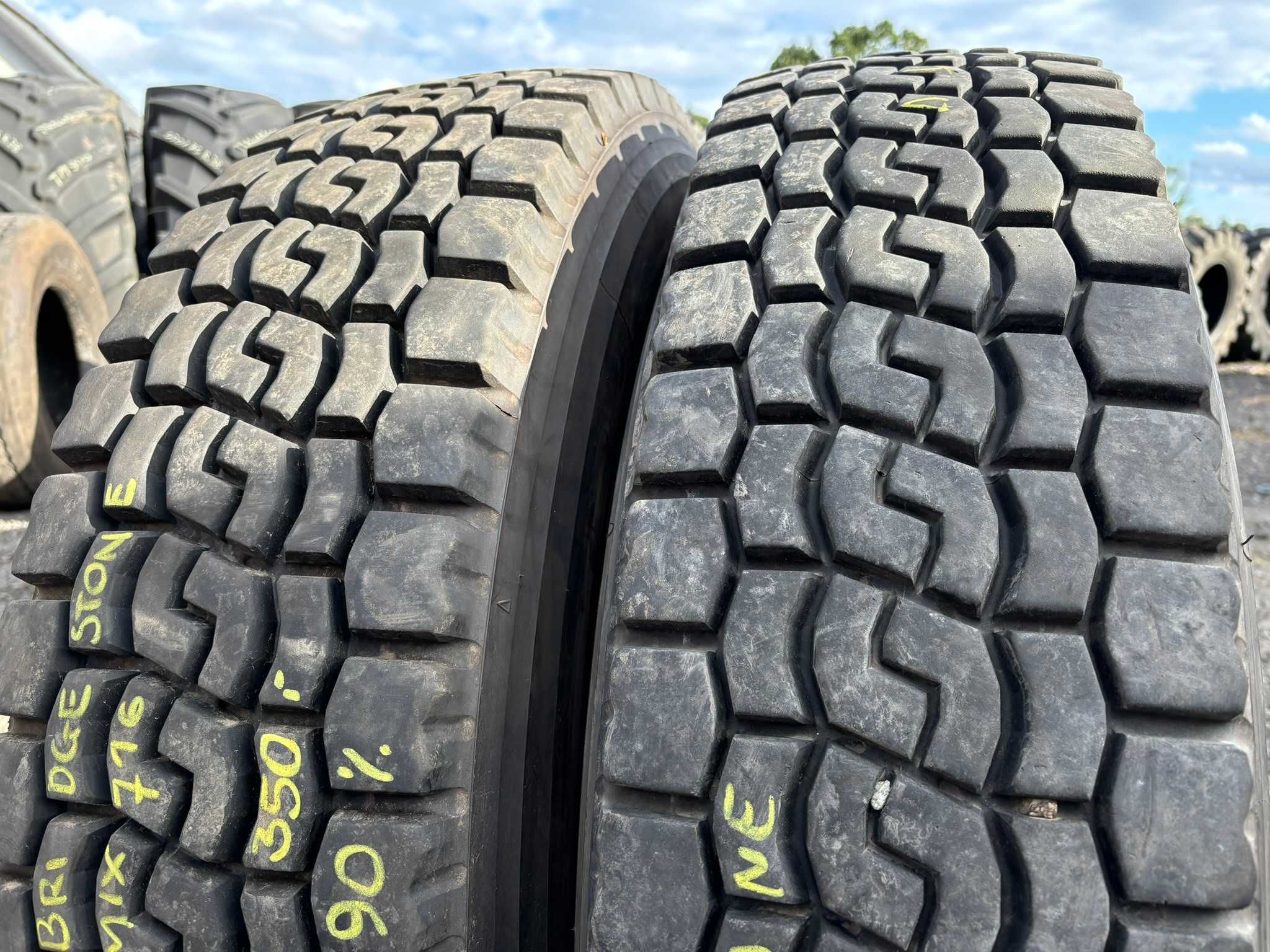 Opona Opony Ciężarowe 275/80R22.5 BRIDGESTONE V-STEEL 2019R (90%) CAŁE