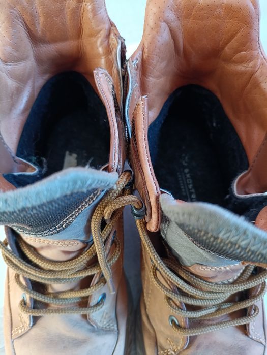 Ботинки ecco 38р. трековые gore Tex
