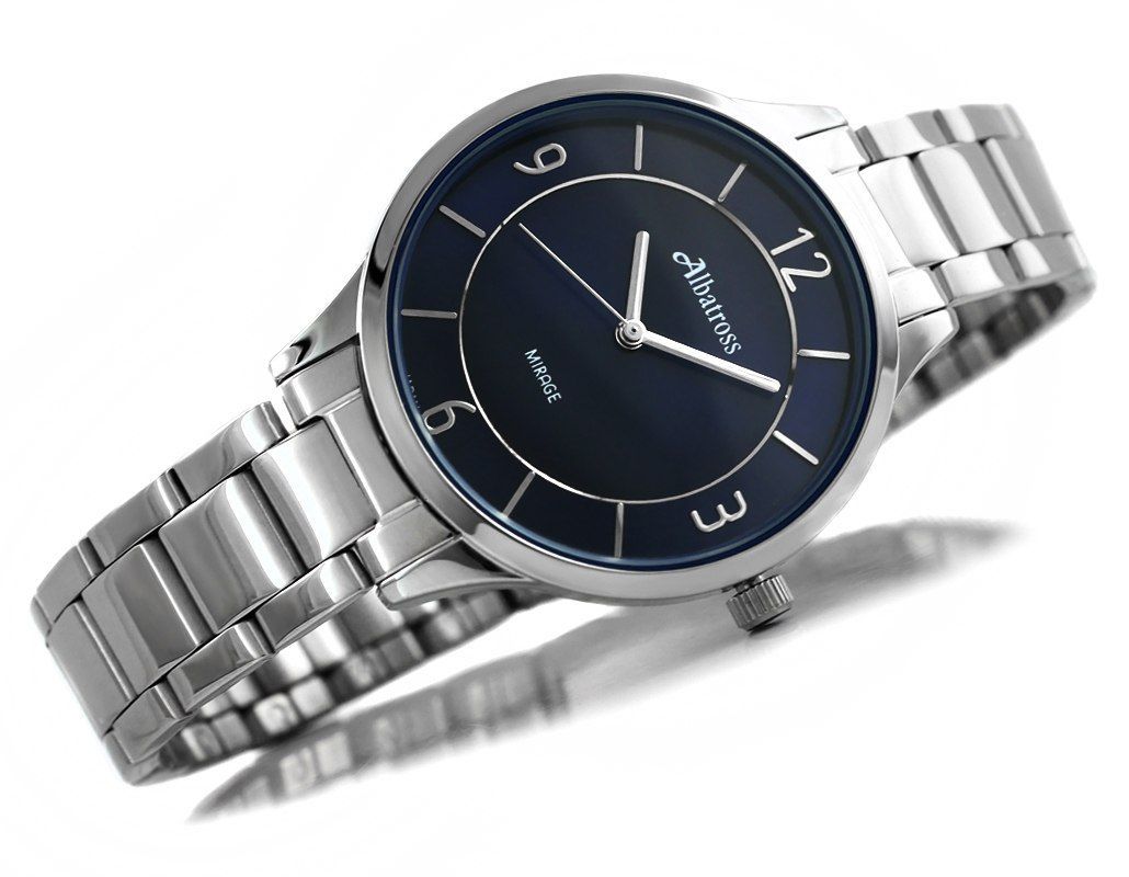 zegarek damski albatross mirage abbc02 granat