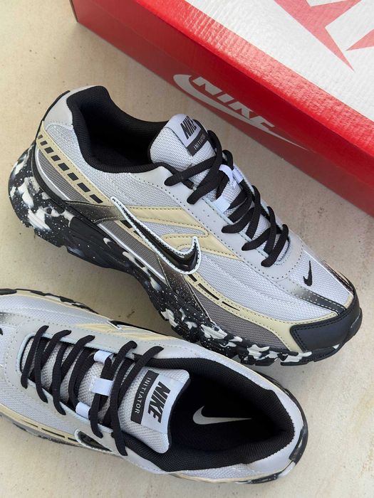 Мужские кроссовки Nike Initiator Custom "Grey/Black" 41-45