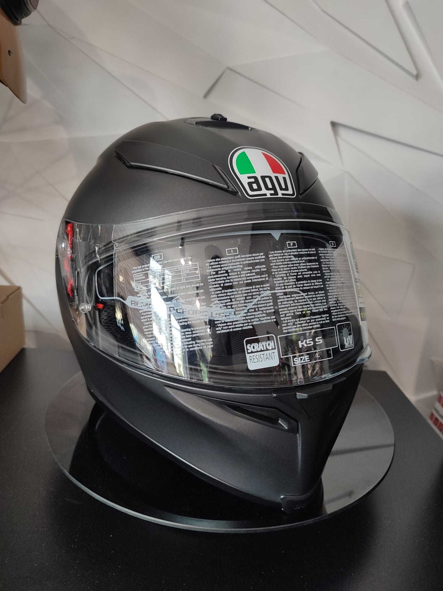 Kask AGV K5 S Black Mat ML Raty 0% FV OKAZJA!