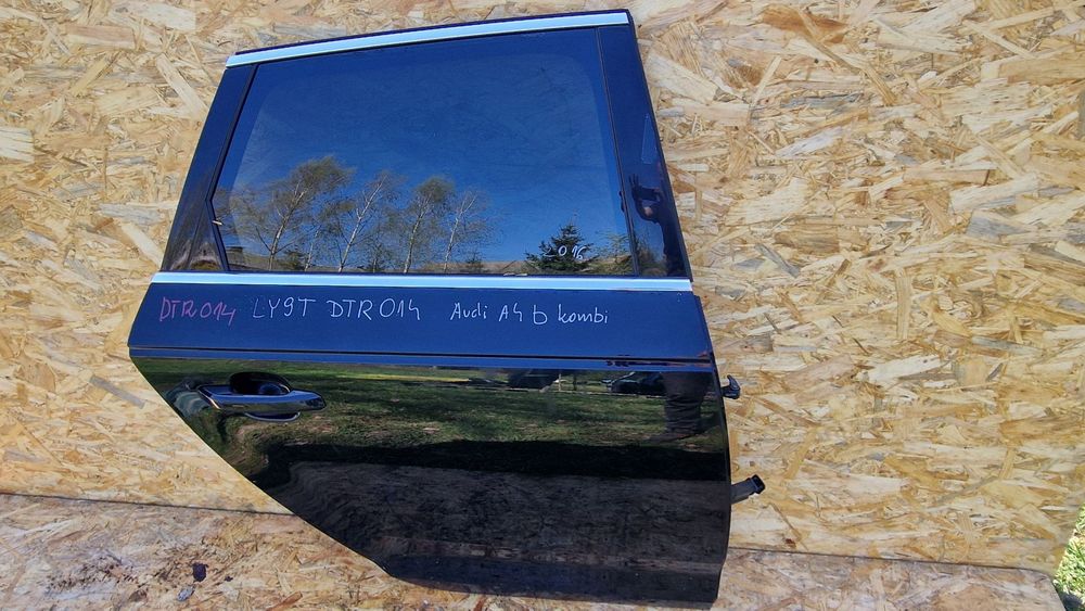 AUDI A4 B9 DRZWI TYŁ TYLNE PRAWE PRAWY KOD LAK. LY9T