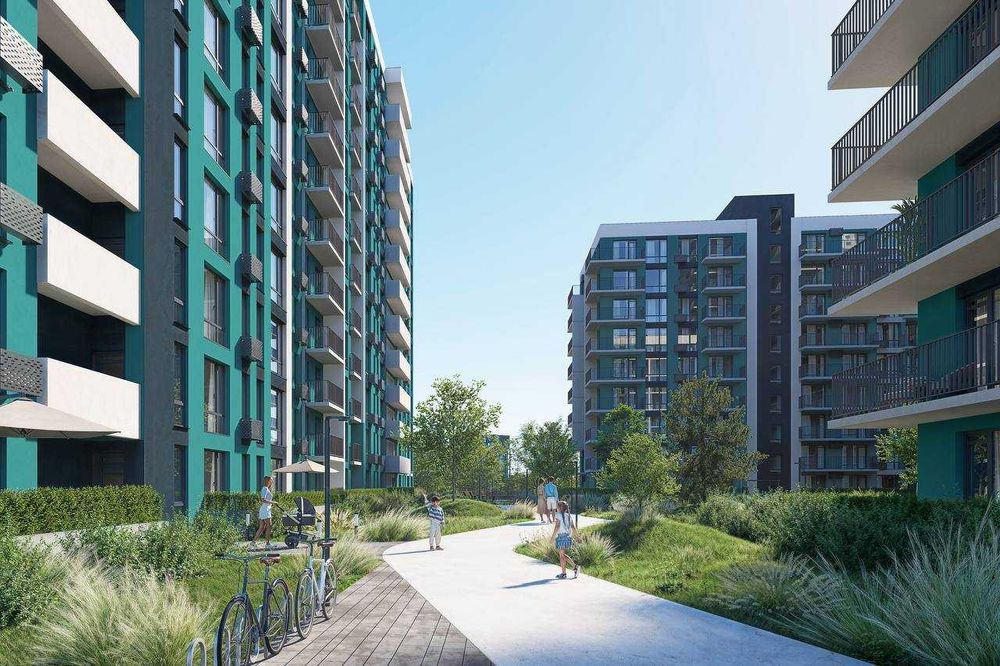 Твоя можливість у сучасному районі!Квартира в ЖК з експлуатовним дахом