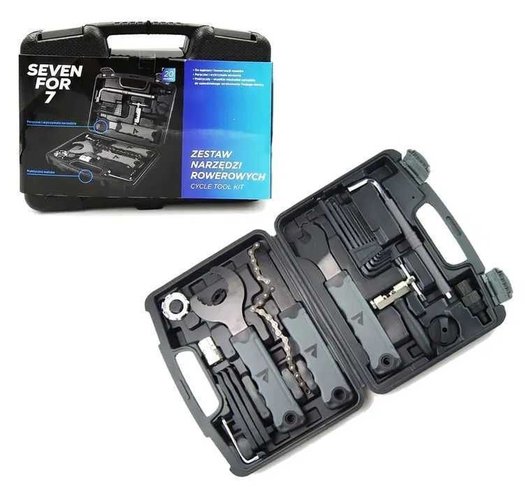 Zestaw narzędzi rowerowych Seven for 7 22 elementy Nowy