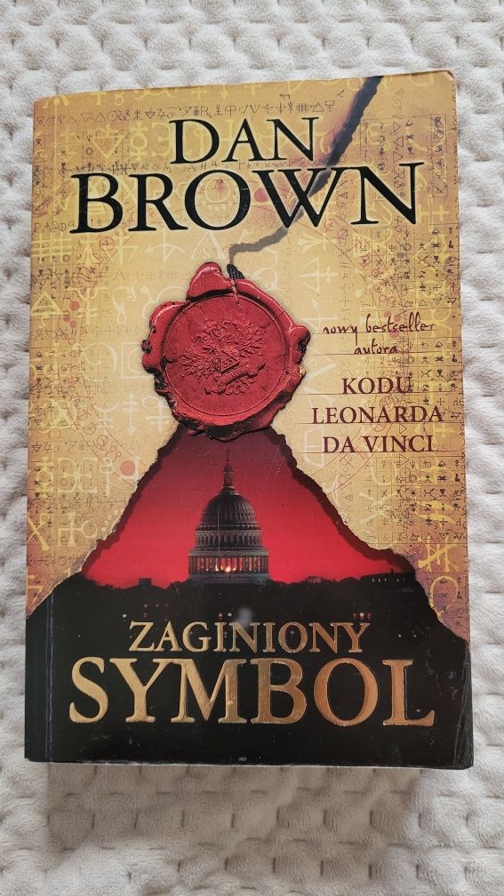 Książka Dan Brown Zaginiony Symbol