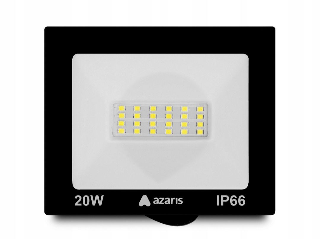 Halogen naświetlacz 20W LED IP66 lampa CERTYFIKAT MOCY