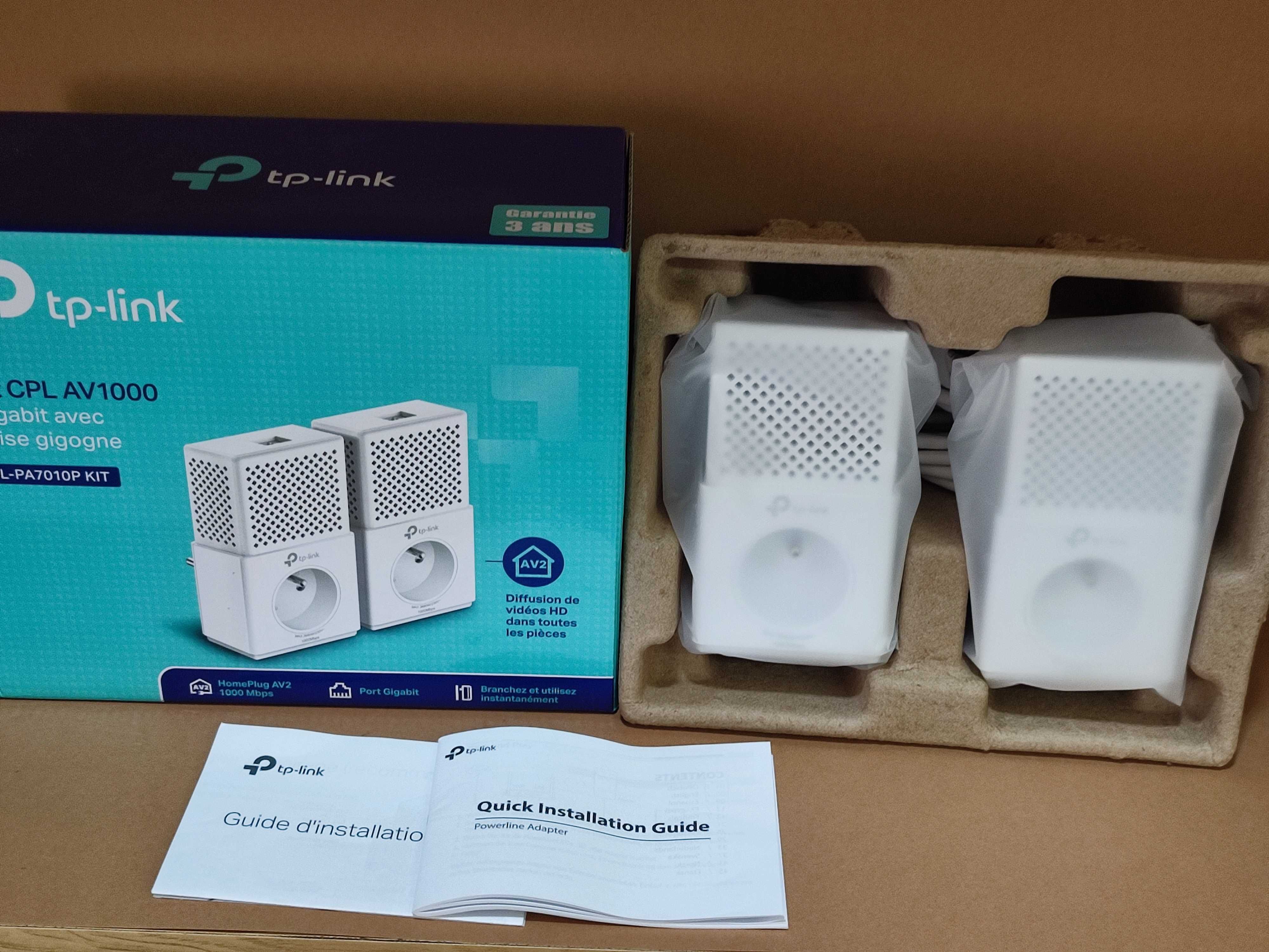 Kit CPL TP-Link AV1000 Gigabit