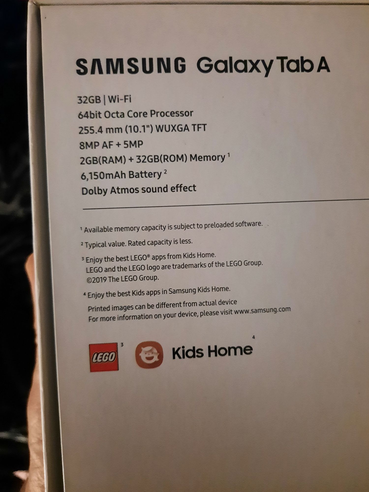 Tablet Samsung Tab A