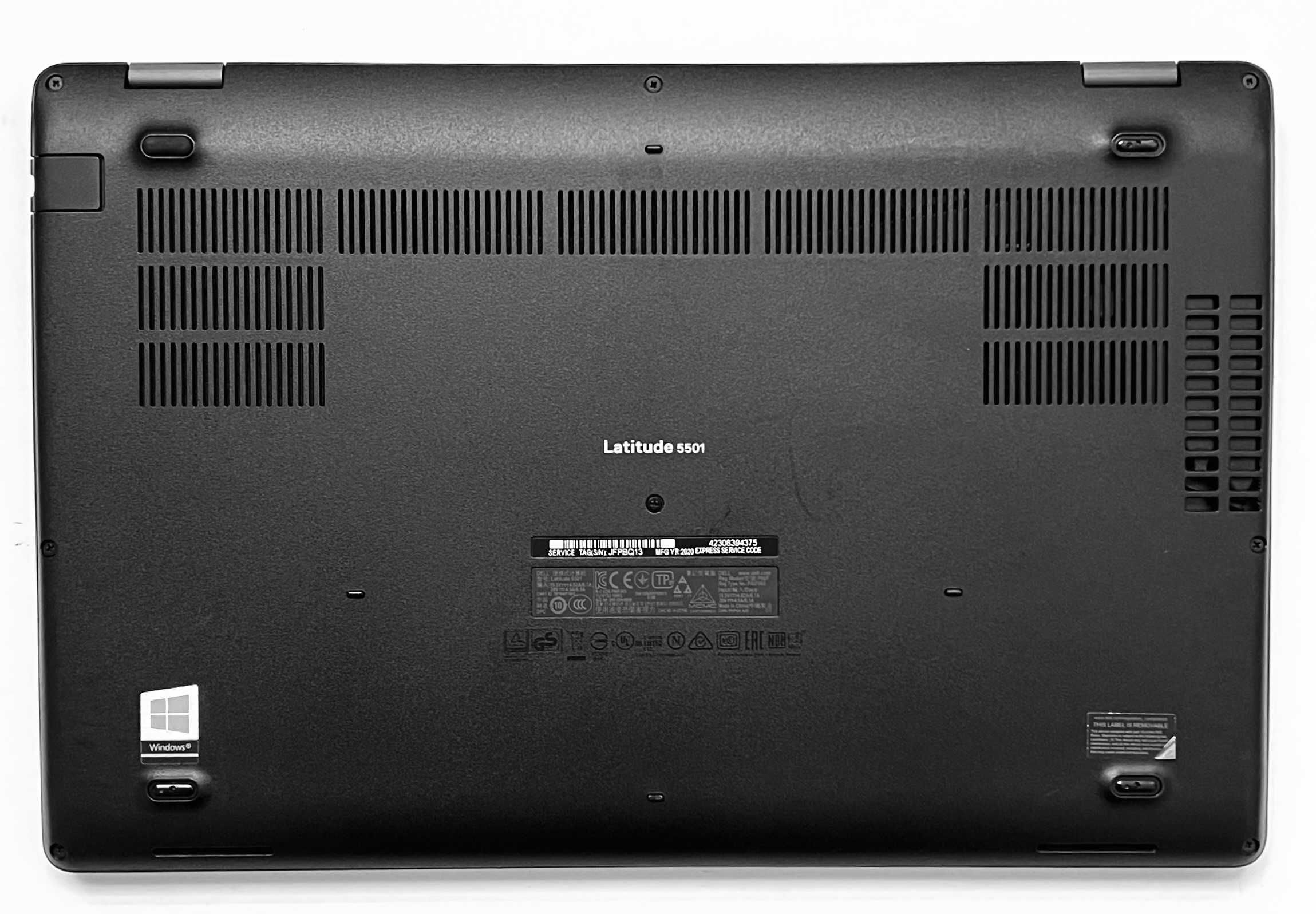 Dell Latitude 5501, FHD, ips, i7-9850H, Ram 32Gb, NEW SSD м2 512Gb