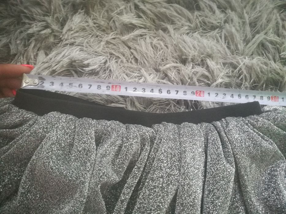 Spodnica brokatowa, rozkloszowana, 146, Carry