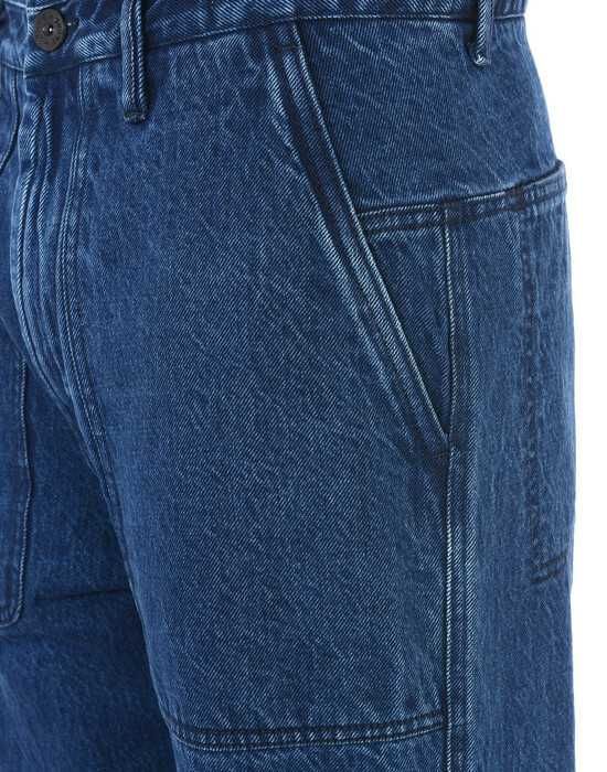 Джинси STONE ISLAND 317U2 Garment-Dyed Jeans Blue SI0120-BL