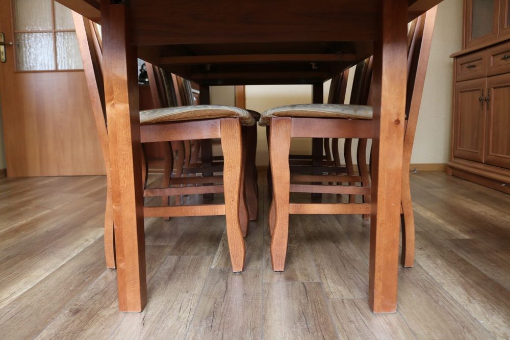 Stół i krzesła 10 szt.zestaw