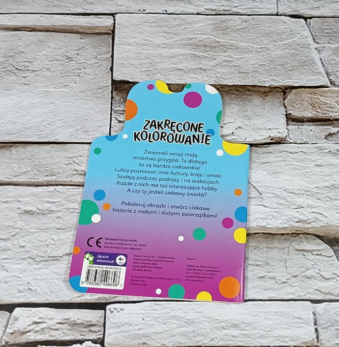 Ciekawskie zwierzaki - zakręcone kolorowanie