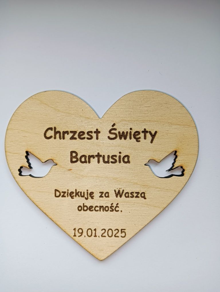 Podziękowania, pamiątki, upominki