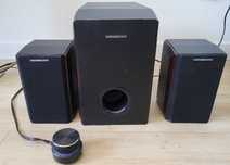 Głośniki 2.1 Modecom MC-MHF60U subwoofer 60W + moduł bluetooth