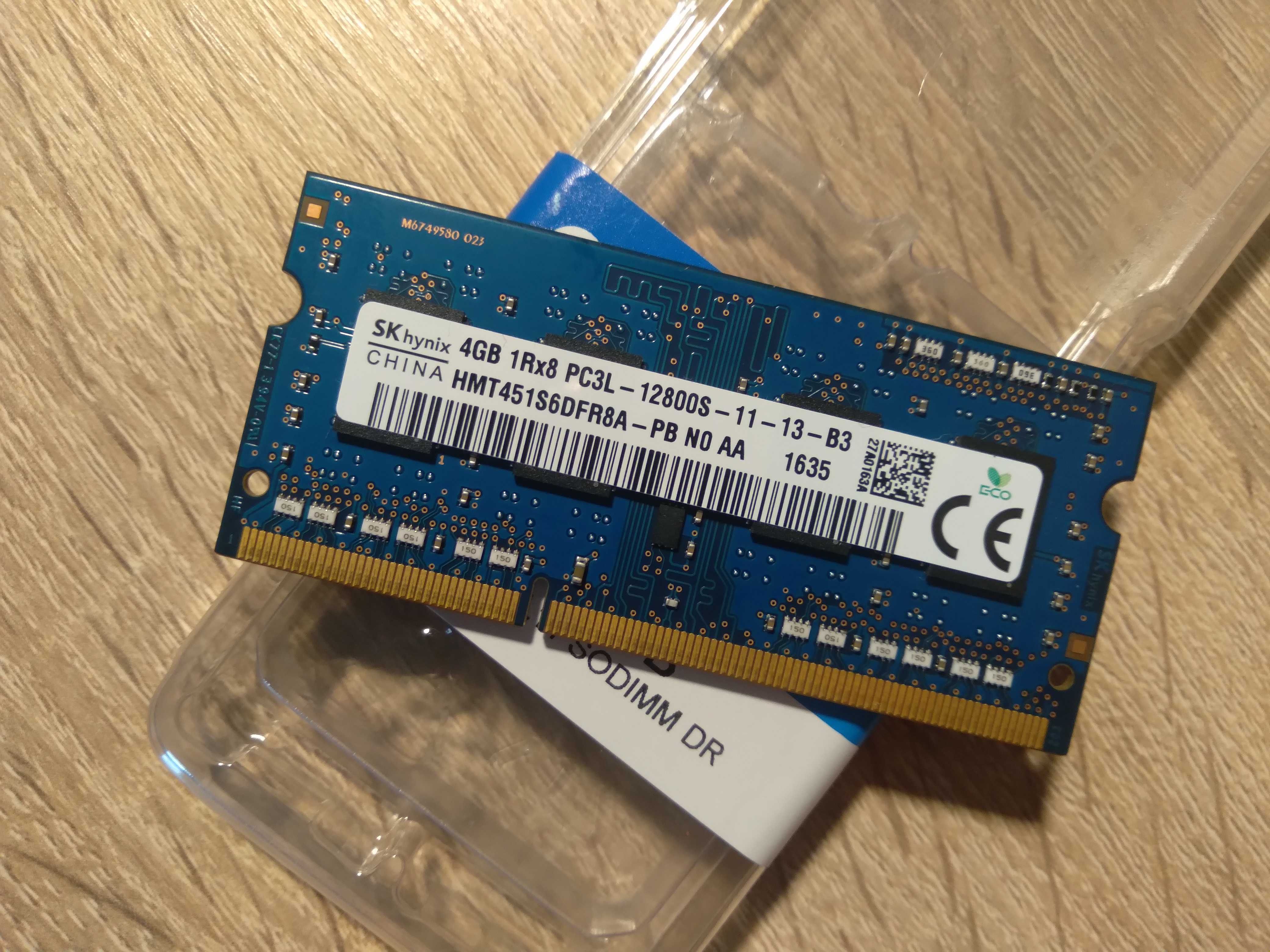Оперативна пам'ять SK hynix 4GB на ноутбук (код HMT451S6DFR8A-PB) RAM