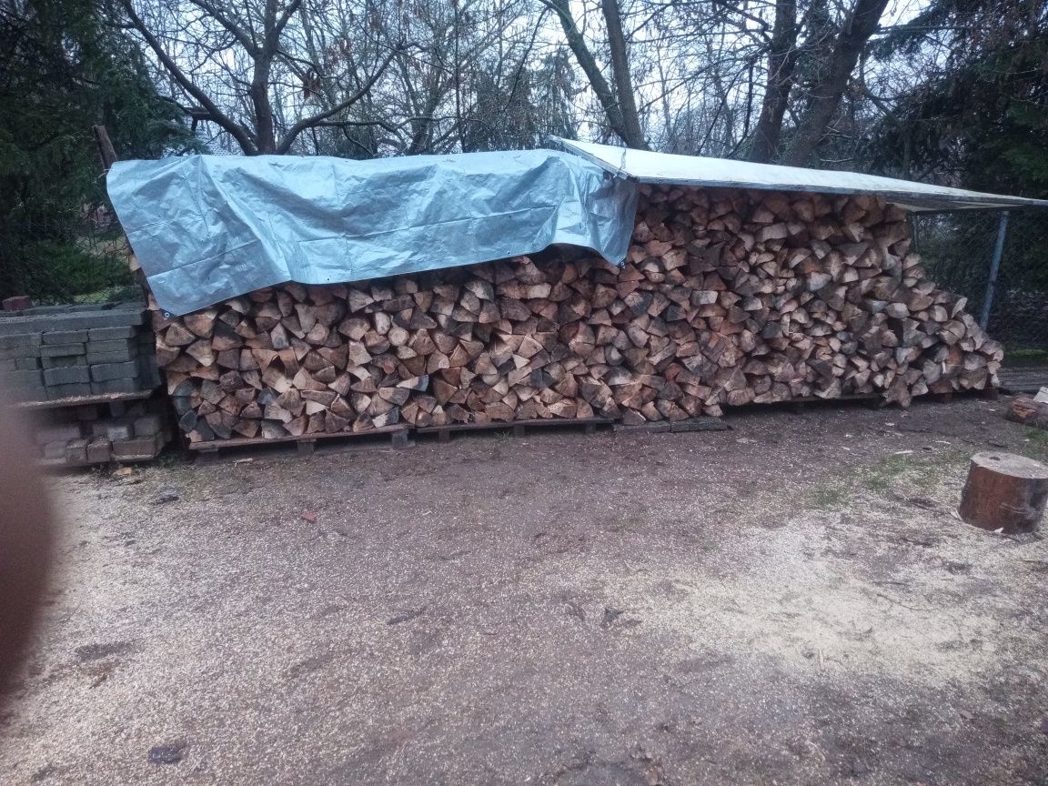 Drewno opałowe Brzoza Sosna Akacja Dąb Transport Gratis!