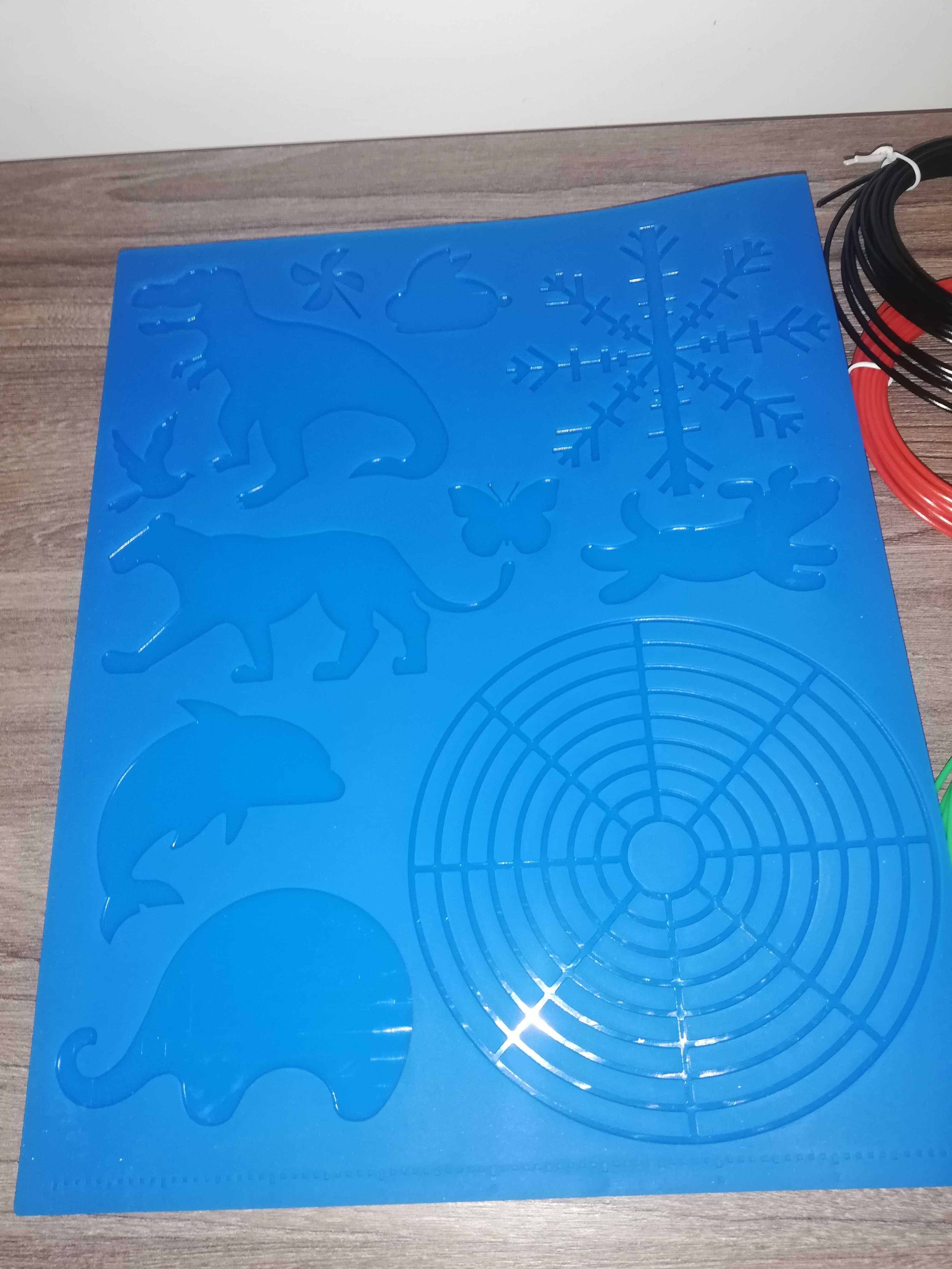 Zestaw do długopis 3D COPSD PLA 10 kolorów silikonowych stempli 1,75mm