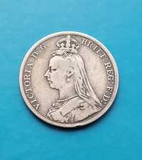 Moneta Korona 1889 - Królowa Victoria - Wielka Brytania (399A)