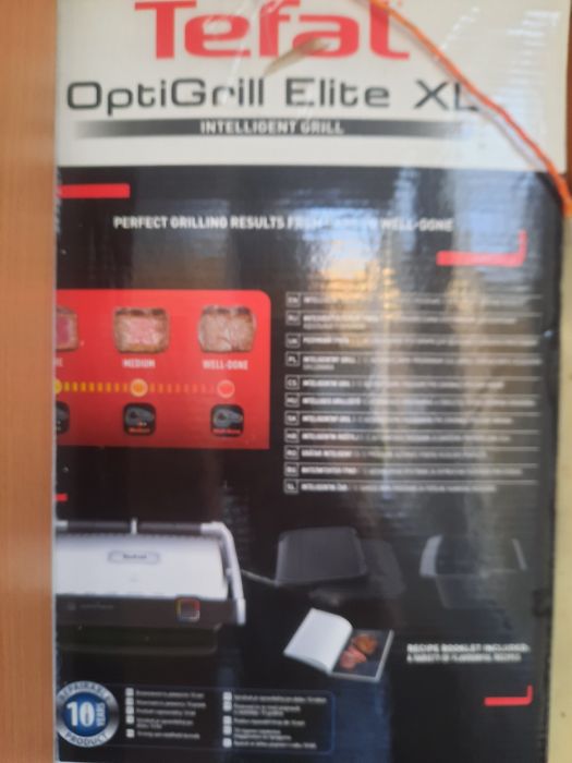 Гриль Тefal OptiGrill Elite XL