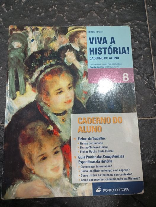 Livro escolar de história
