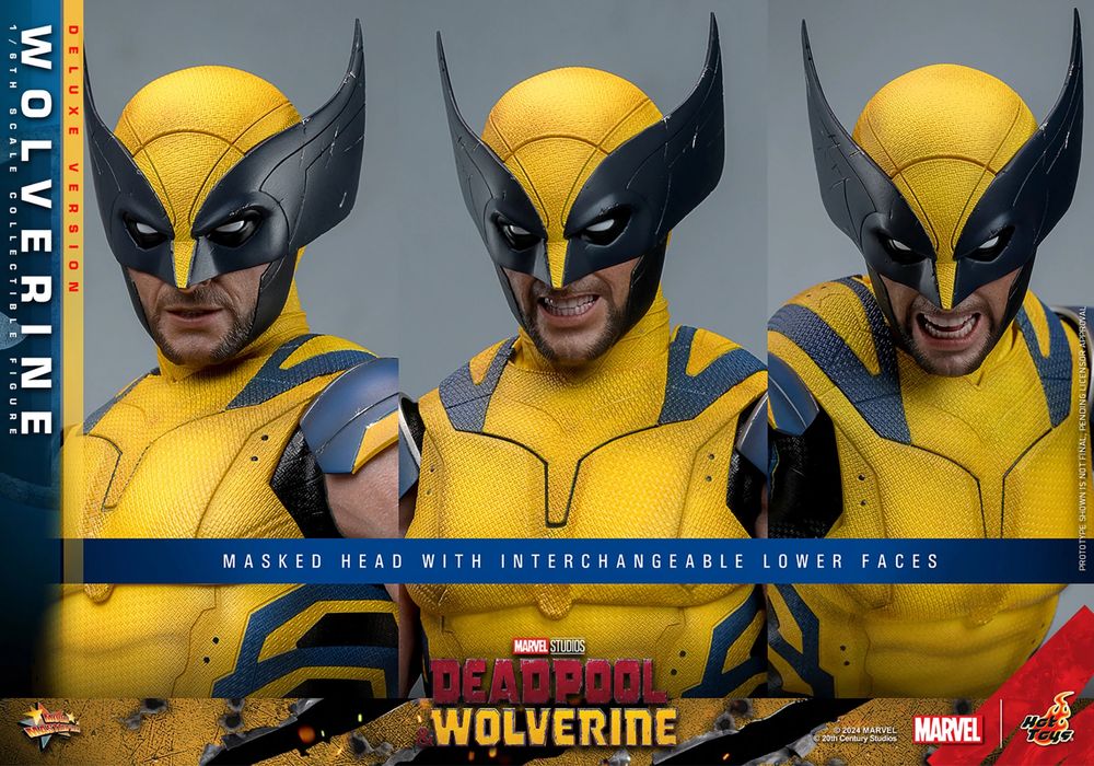 Фігурки 1/6 Hot Toys MMS754 Deadpool & Wolverine: Wolverine Deluxe Ver