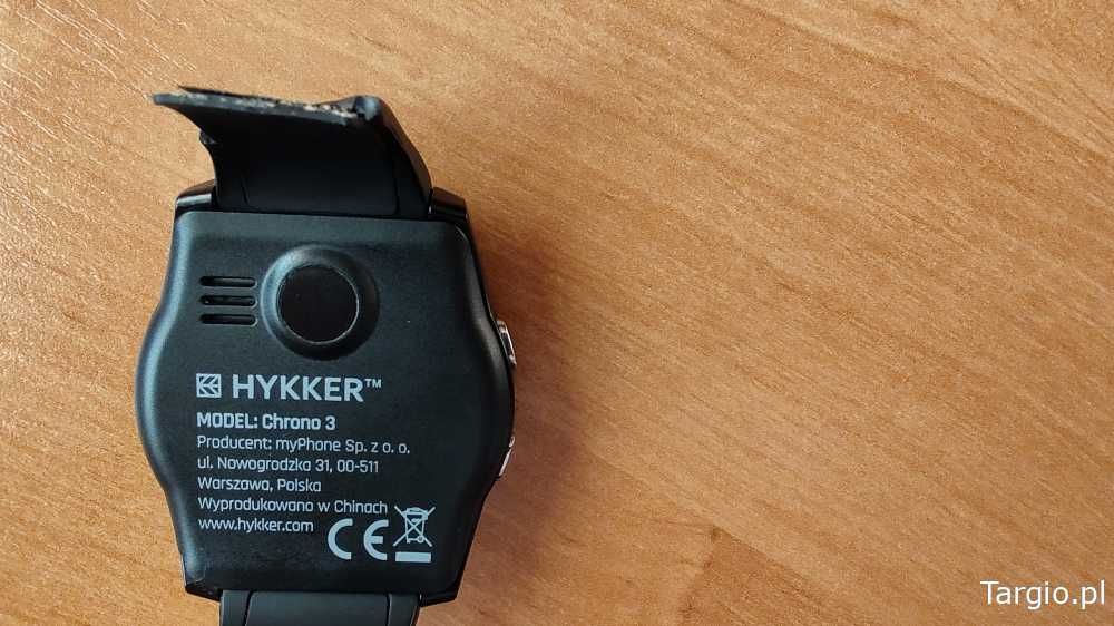 Smartwatch Hykker Chrono 3 (sprawny, ale z wadami)