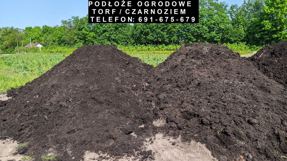 Ziemia ogrodowa/czarnoziem/torf - MOŻLIWY TRANSPORT