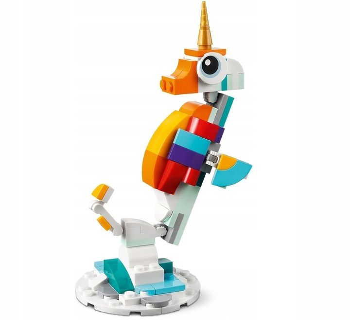 Lego Creator 3w1 Magiczny Jednorożec 31140 + Urodzinowy Niedźwiedź 305