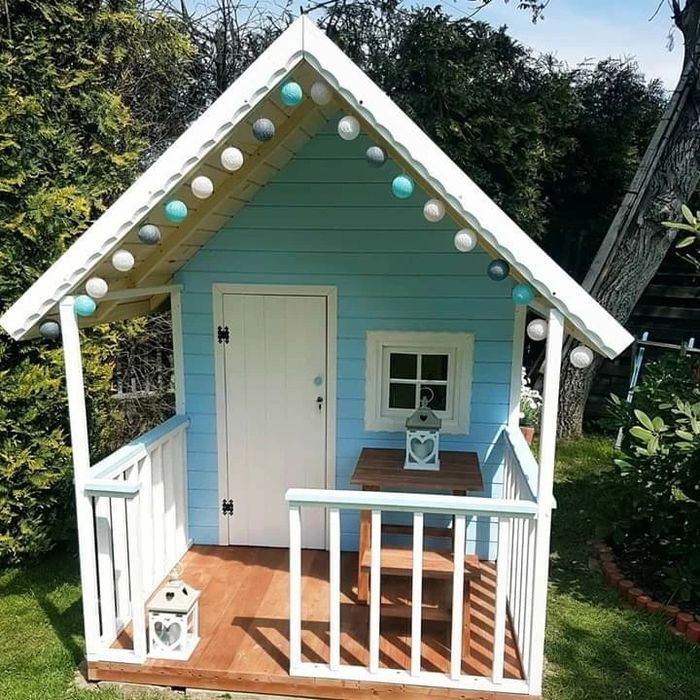 Plac  zabaw domek dla dzieci  drewniany