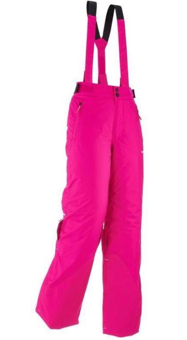 Теплые термо зимние штаны полукомбинезон decathlon 9-10 лет, р.134