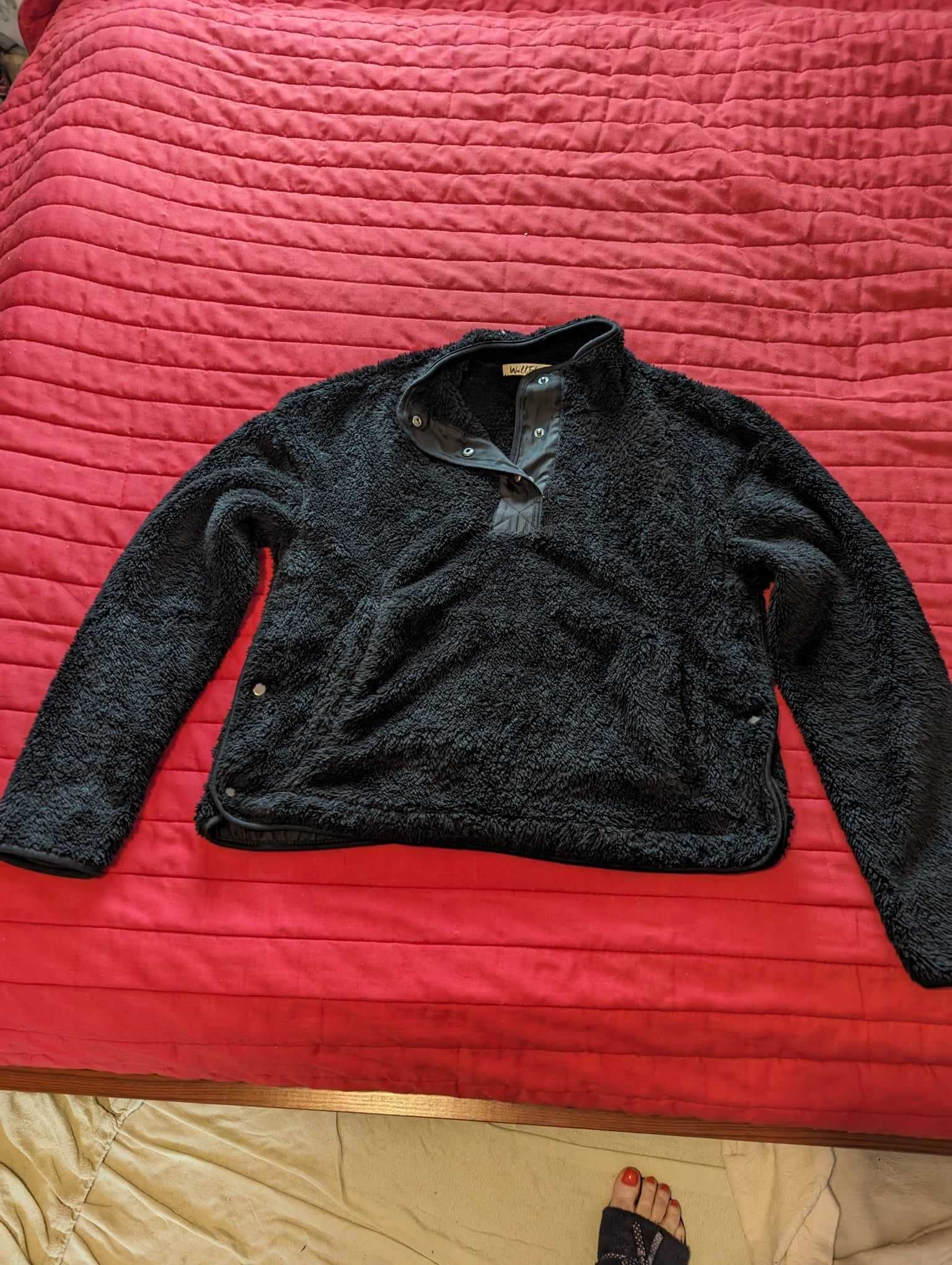 Bluza polarowa, czarna