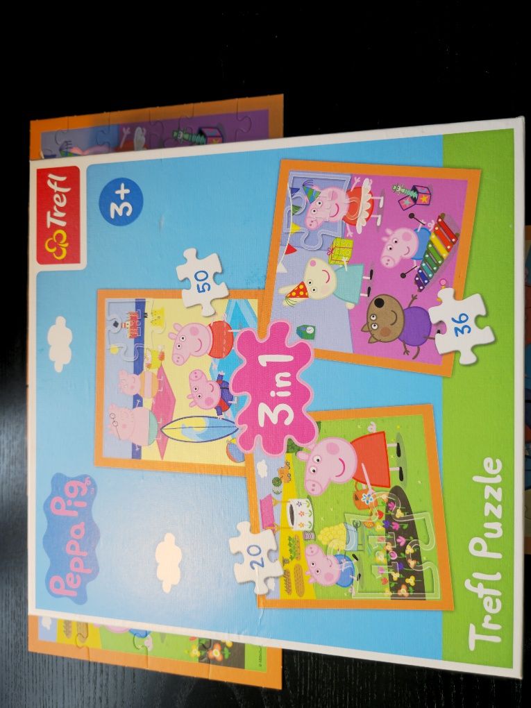 Zestaw Puzzli 3+ postacie z bajek