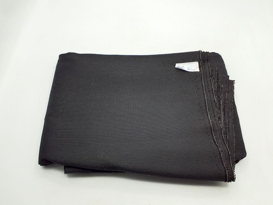 Sztywnik czarny kupon 3 m.x 80 cm.