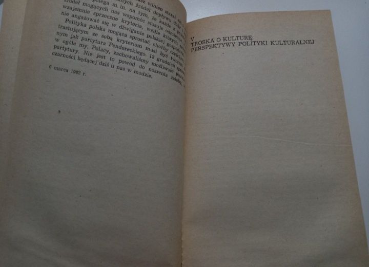 Gwałt i Perswazja Antologia Publicystyki 1981 - 1983 Adamski 1983rok