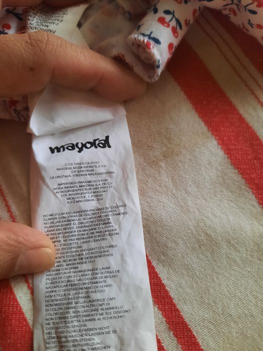 Enchape criança Mayoral