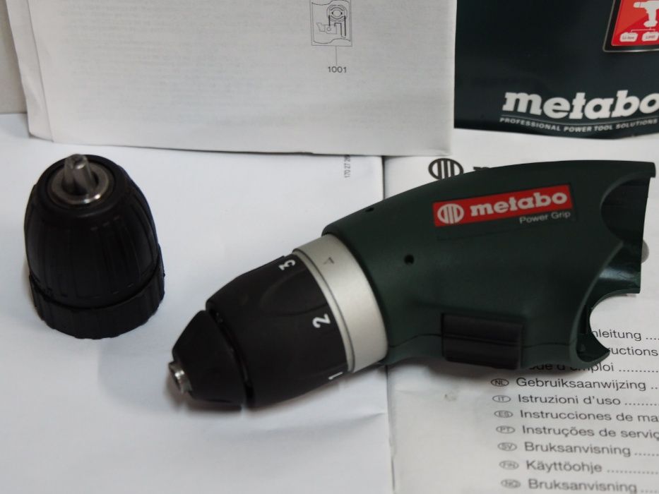 Wkrętarka METABO Power Grip max 4,8v uchwyt 10mm wkretak