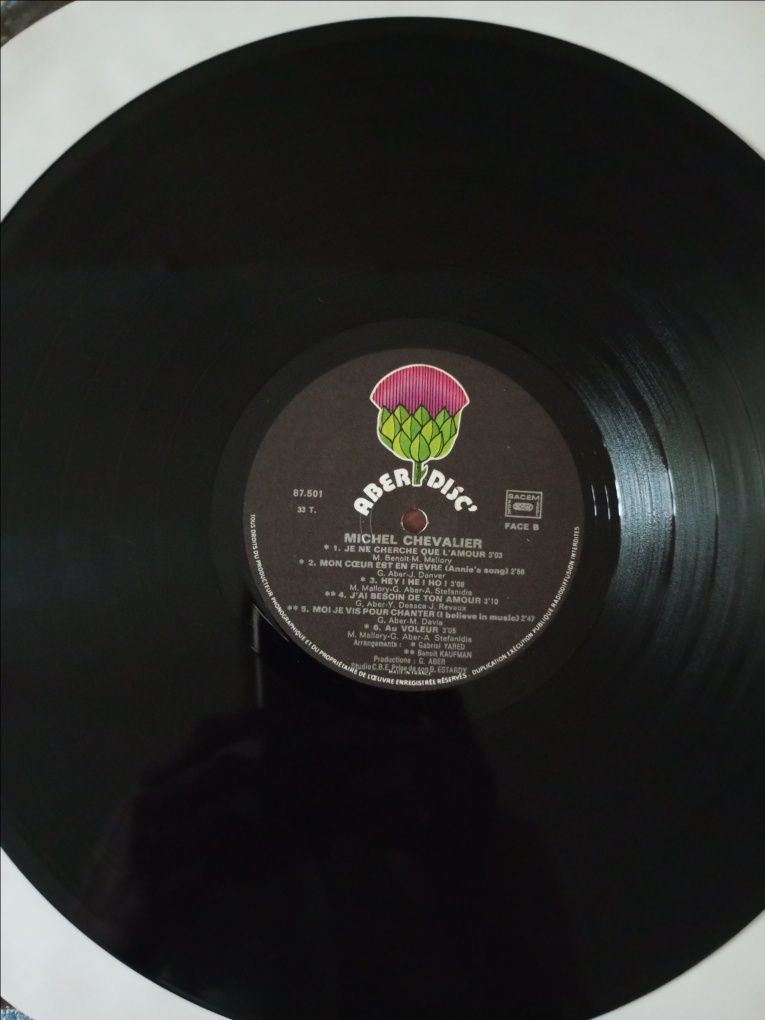 Дассен , Пиаф , Сарду , Шевалье , Адамо , Каас , Матье -- 7  LP