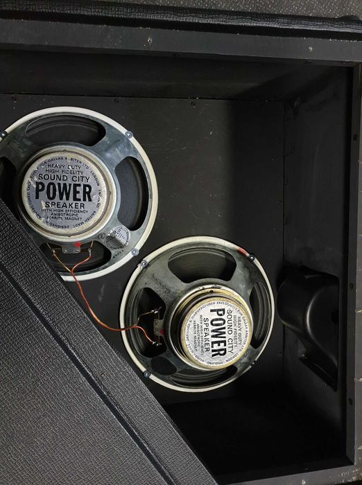 Wzmacniacz gitarowy Sound City 50+ z kolumną na 2 gł. FANE/Sound City