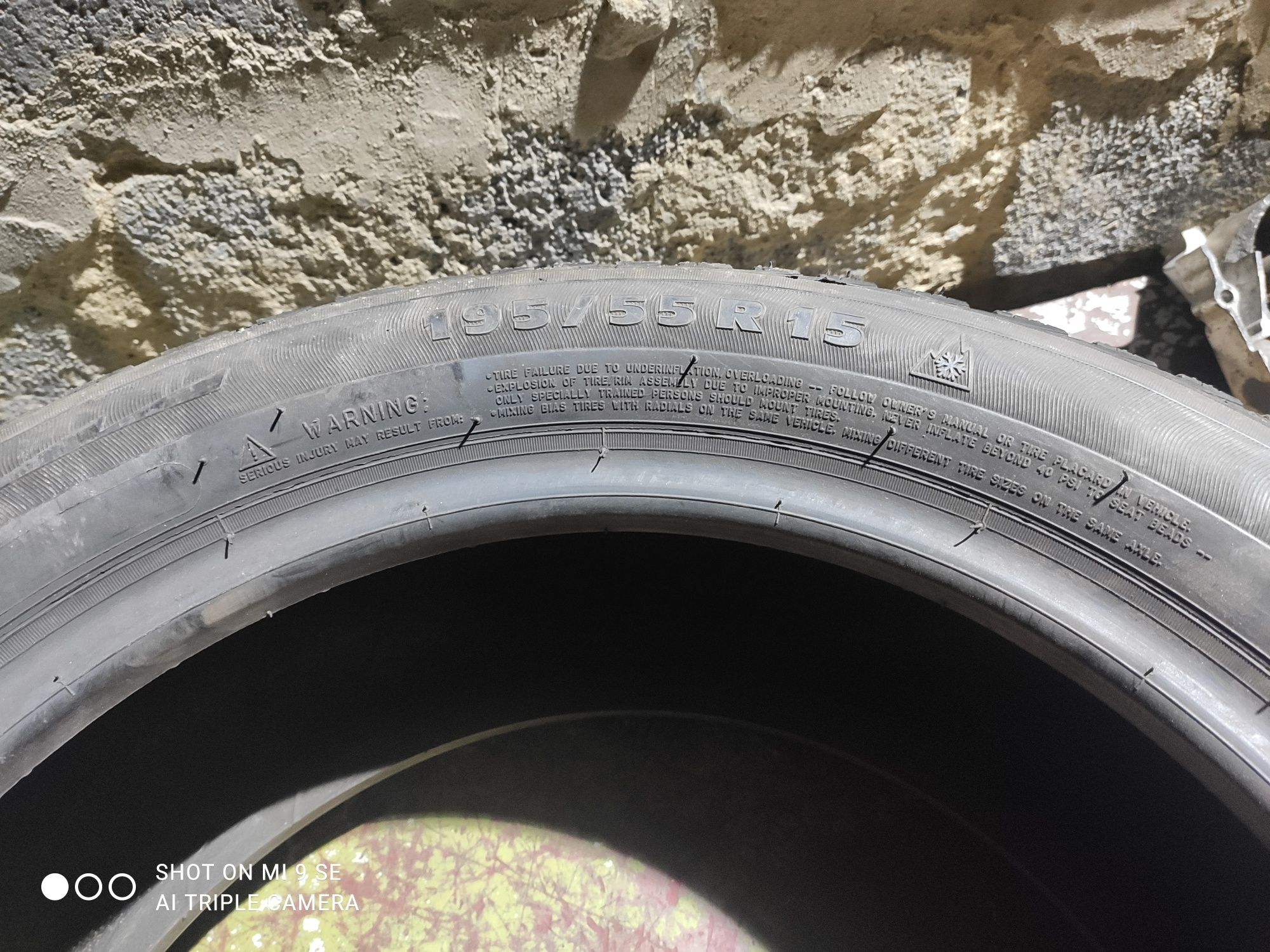 шина покрышка Michelin alpin 195/55 R15